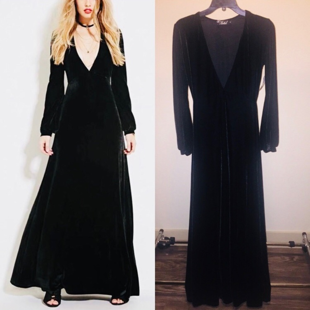 Motel Velvet Dress